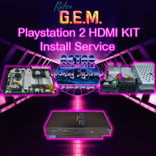 Playstation 2 Retro GEM HDMI Kit Install Serv...