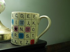 (2013) SCRABBLE "Triple Word Score" [Wild & Wolf] CERAMIC MUG