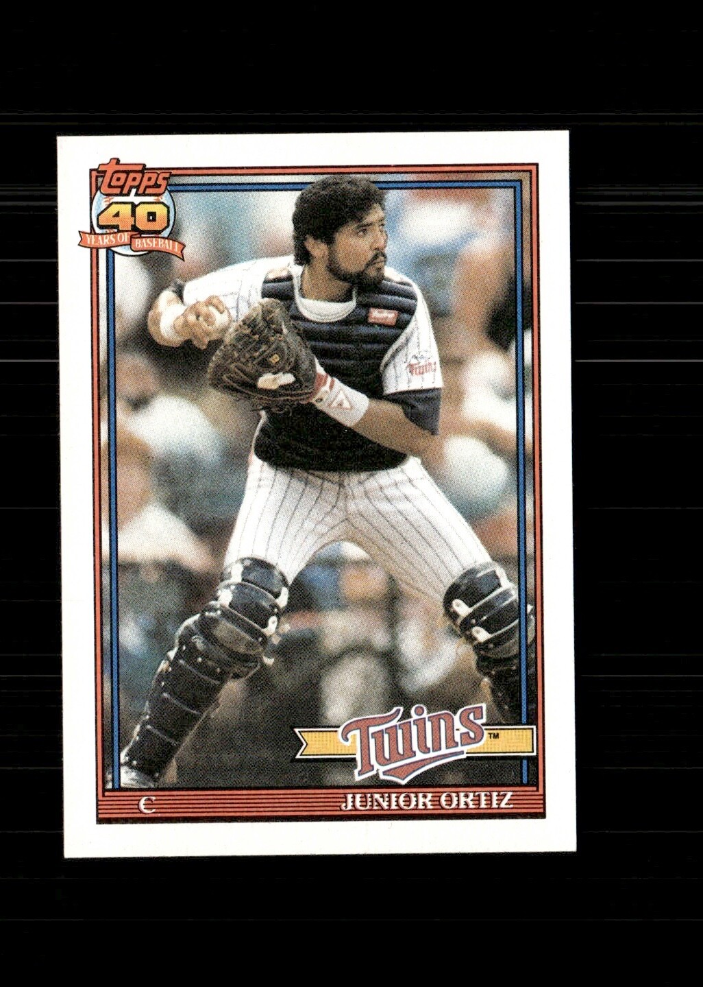 1991 Topps - #72 Junior Ortiz
