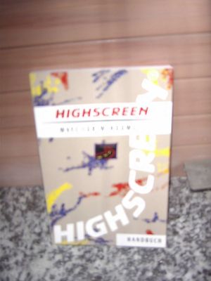 Highscreen, Ways for Windows 2.1, Handbuch