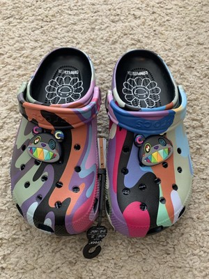 mens crocs classic clog takashi murakami x complexcon
