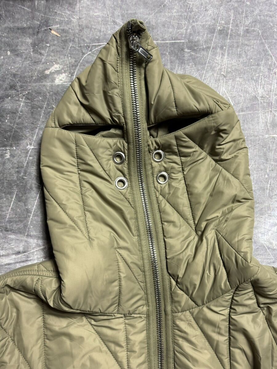 Rick Owens Drkshdw Nylon Gimp Jacket In Pale Green | eBay Rick Owens Drkshdw Nylon Gimp Jacket In Pale Green | eBay