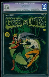 Green-Lantern-1-CGC-6-0-R-OW-W-Golden-Age-Key-DC-Comic-1st-Issue-L-K