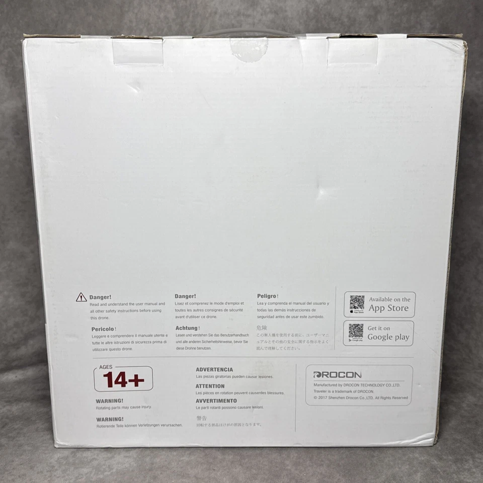 DROCON U818A Plus-W Drone 720p FPV Wi-Fi 15 Min Flight Altitude - Image 3 of 4