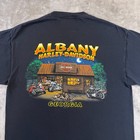 Harley Davidson Shirt Mens Large Albany Georgia Dealer Graphic Tee Black 2008