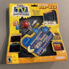 2003 Jakks Pacific Namco Pac-Man Plug & Play 5-in-1 TV Games, NEW