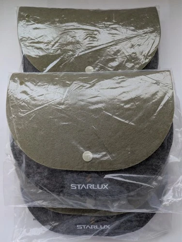 NEW Starlux Airlines Three Travel Amenity Kits in Grey/Green
