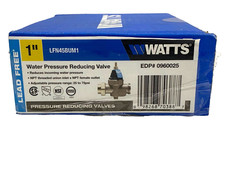 Válvula reductora de presión de agua de 1" vatios LFN45BUM1 latón sin plomo FPT x FPT