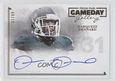 2014 Press Pass Gameday Gallery Gold 32/99 Darqueze Dennard #GG-DD Auto 1q2
