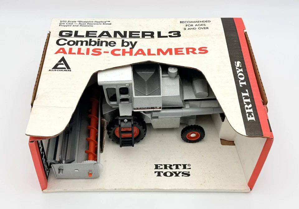 ERTL Toys - Allis Chalmers Gleaner L3 Combine - 1:32 Scale "Blueprint Replica" - Image 2 of 4