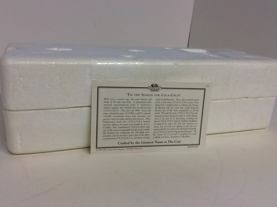 Matchbox Super King Coke Cola Santa Claus Semi.New in Box - Image 4 of 4