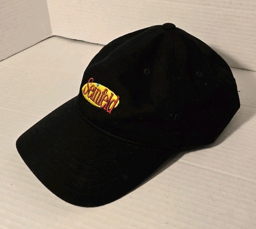 Seinfeld Black Adjustable Snapback Hat Cap (Offic… - image 2