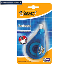 BIC Wite-Out Correction Tape, EZ Correct, White, 1 Count Pack of 1 , White