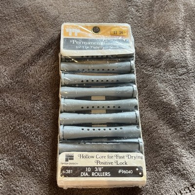 Vintage Tip Top Permanent Curlers For The Tight Look 10-3/8'' Sealed package 