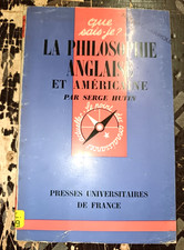 SERGE HUTIN LA PHILOSOPHIE