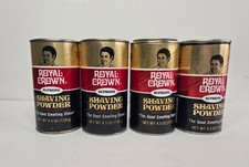 Royal Crown SUPREME Depilatory Shaving Powder NEW Lot Of 4