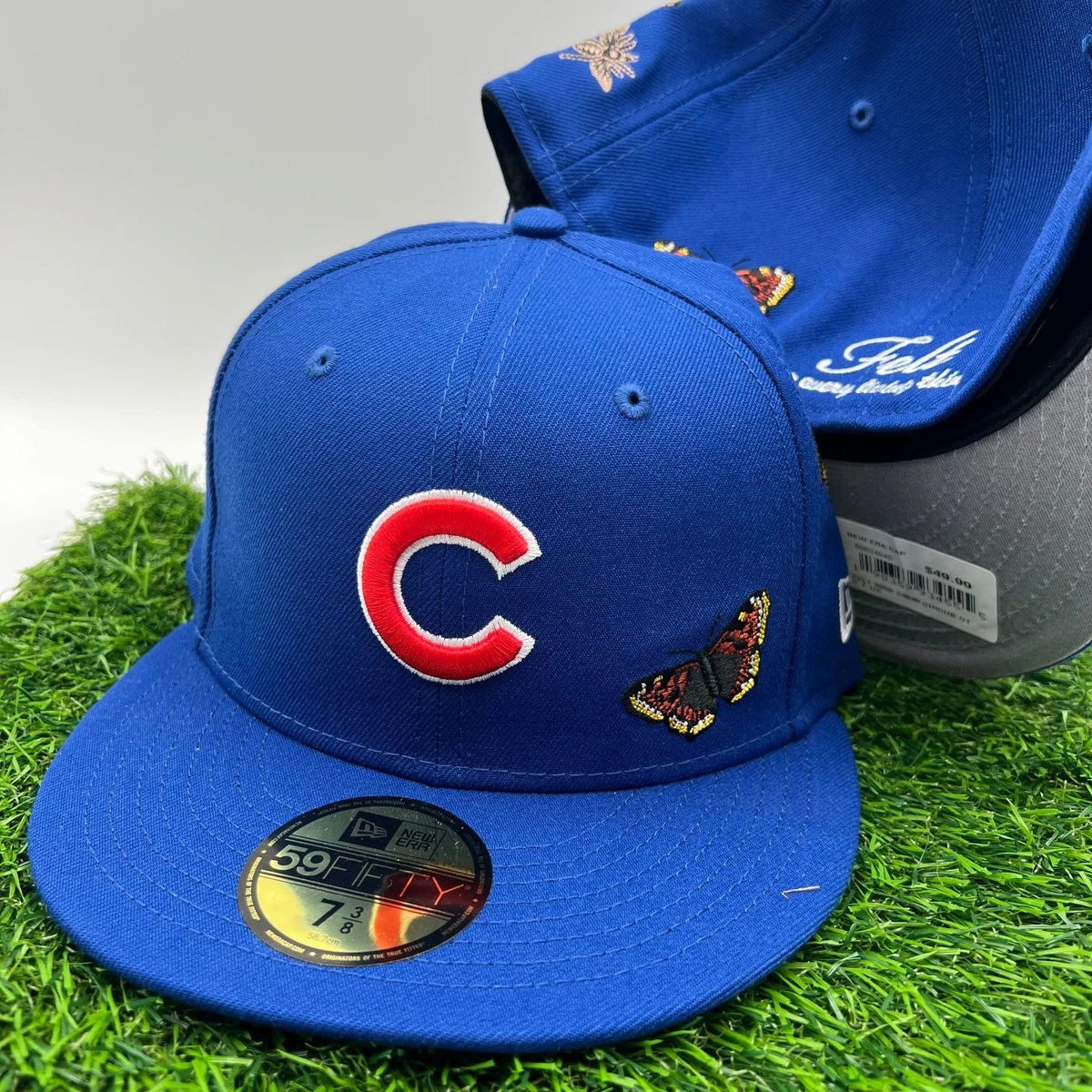 Blue Chicago Cubs MLB Fan Apparel & Souvenirs 7 1/8 Size for sale