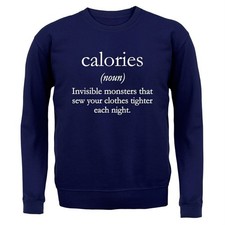 Funny Calories Definition - Kids Hoodie / Sweater - Food Calorie Eating Eat Love