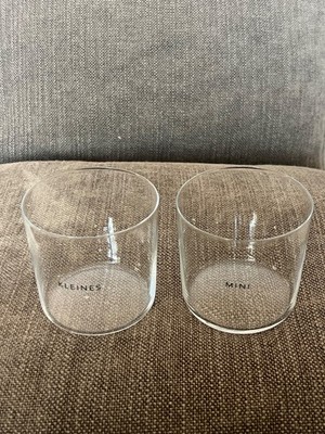EULENSCHNITT Trinkglas 2er Set KLEINES und MINI Glas Wasserglas NEU Unbenutzt