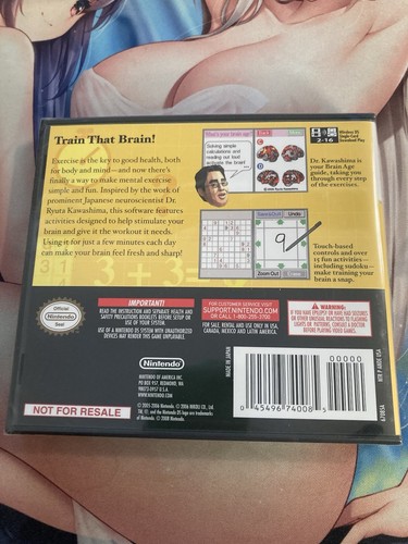 Brain Age Nintendo DS - Train Your Brain - Picture 2 of 2