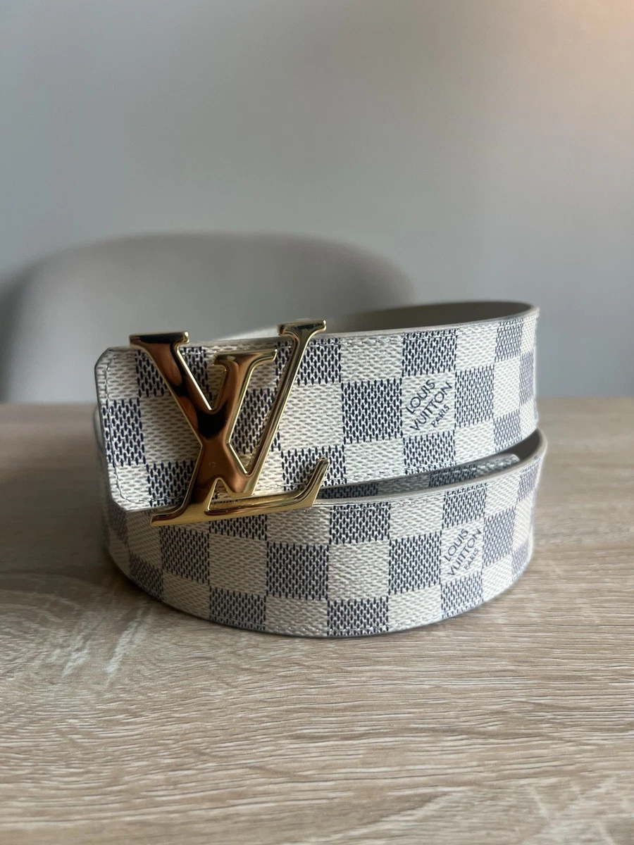Louis Vuitton Leather White Belts for Men for sale | eBay