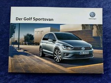 VW Golf 7 Sportsvan Prospekt 5.2016