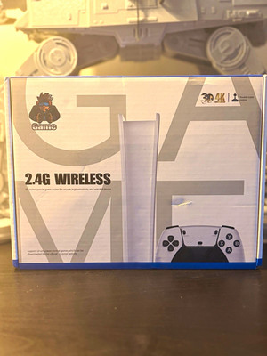 2.4G Wireless Gamepad Controller w/ USB Receiver for PC/Console White/Black