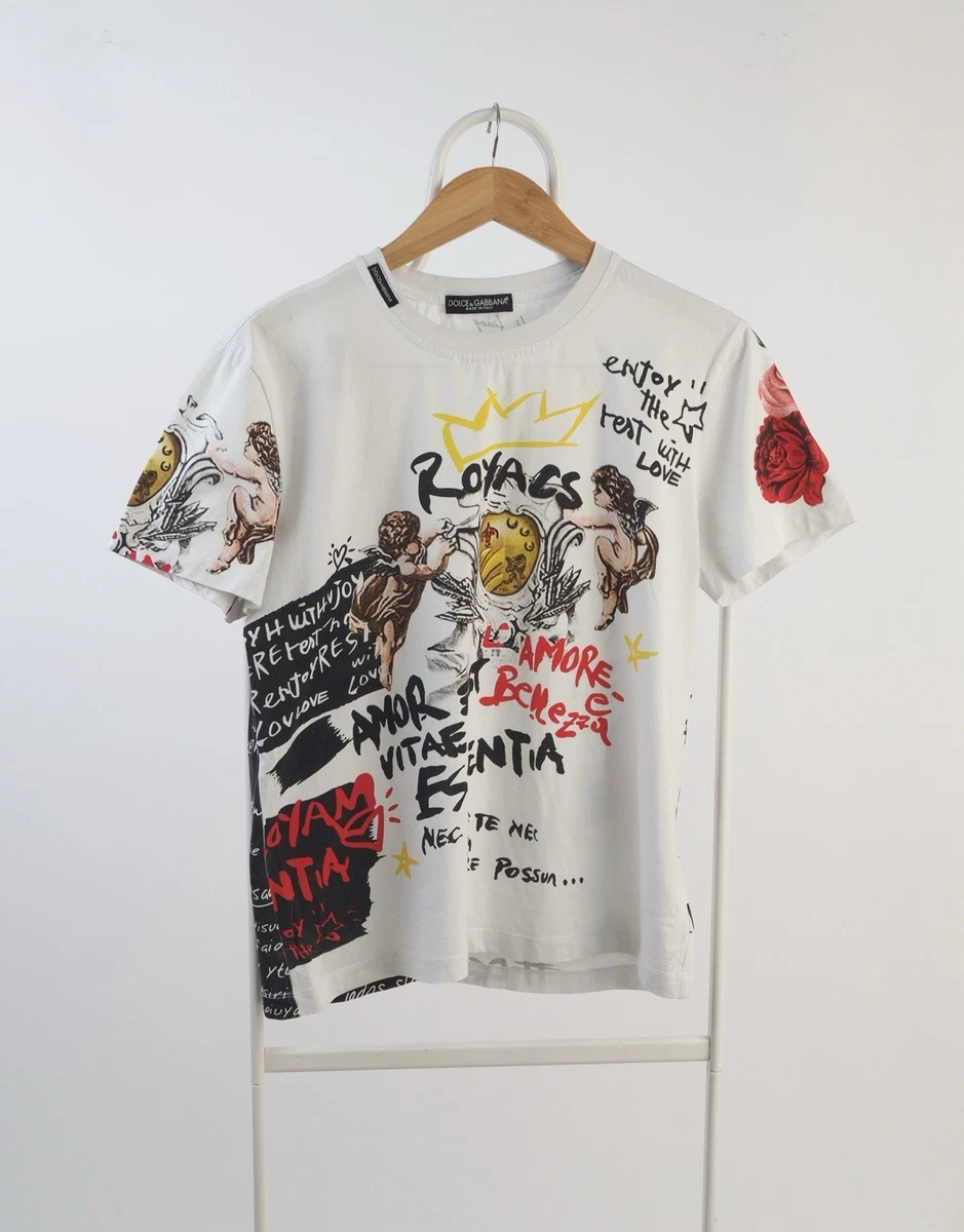 Dolce & Gabbana ストライプ Tシャツ 46 Dolce&Gabbana Multicolor T-Shirts for Men for sale - eBay