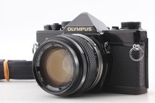  N MINT  Olympus OM-2N Black SLR Film Camera G.zuiko 50mm f1.4 from JAPAN