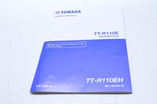 OEM Yamaha LIT-11626-30-17 TT-R110E TT-R110EH Motorcycle Owner's Manual NOS