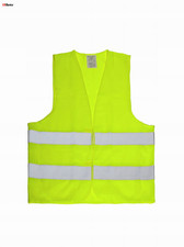 GELBE WARNREFLEKTIERENDE WESTE - Größe L PROCERA
