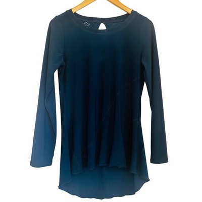 UbU Escape Long Sleeve Open Back Hi-Lo Tunic Top Green Sz S/P Athleisure Canada