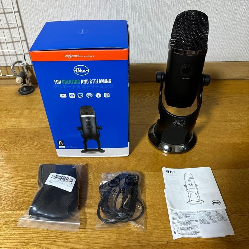 Blue Microphones Blue Yeti X USB Condenser Microphone Used