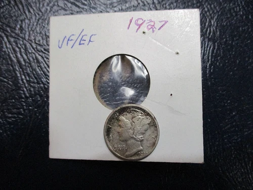 1927 P Mercury Dime 90% Silver Dime.  Good Date Decent Coin L@@K