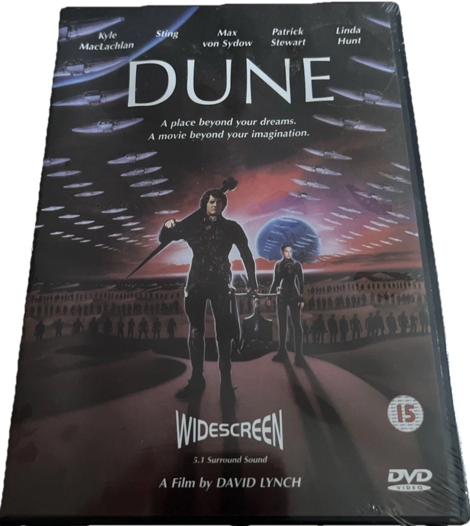 Dune Dvd, New Sealed,  Sting, Patrick Stewart, Kyle MacLachlan