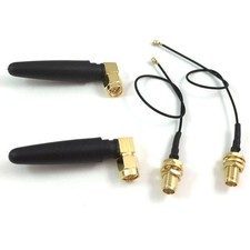 2.4ghz 2.4G WiFi Antenna 2dbi SMA Male Pin Connector Network Aerial with Mi...