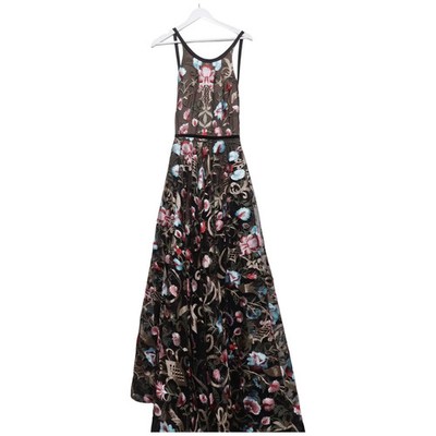 Bronx&Banco, Kleid, Größe: S, Schwarz/Mehrfarbig, Blumen, Damen #Lcx