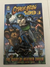 CYBERFROG 1998 DIARY of HEATHER SWAIN Signed Van Sciver EVS all Caps Comics