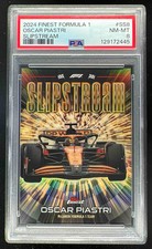 2024 Topps Finest Formula 1 Slipstream #SS-8 Oscar Piastri PSA 8