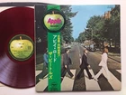 The Beatles "ABBEY ROAD" w/OBI JAPAN 1st PRESS APPLE LP AP-8815 STEREO RED WAX