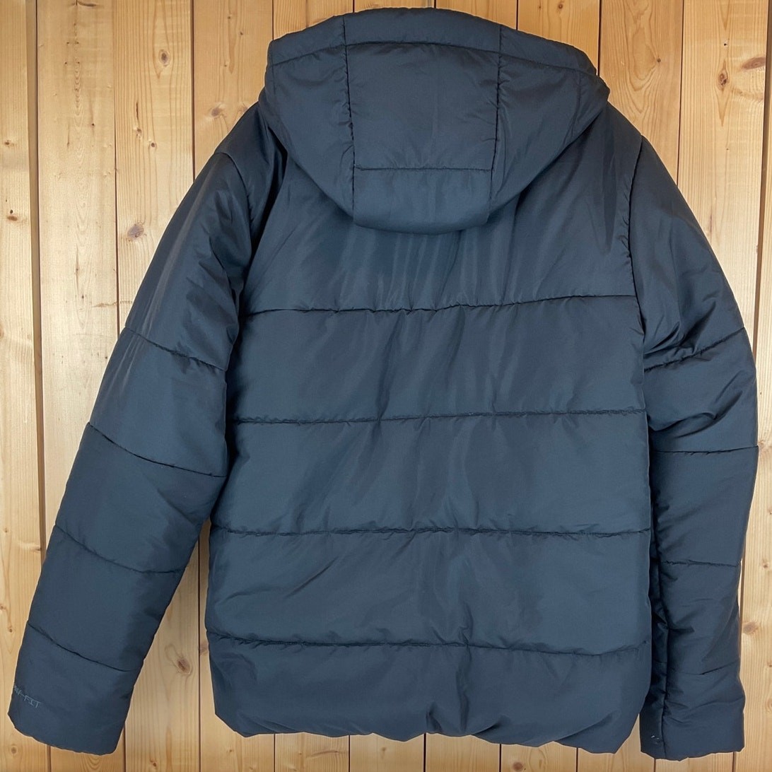 SACAI X NIKE Giubbotto Uomo Nike Air Therma Fit Full Zip Puffer con Cappuccio Nero Taglia M