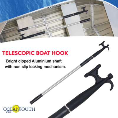 #ad Oceansouth Telescopic Boat Hook $26.99