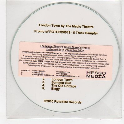 (FE670) The Magic Theatre, London Town - 2009 DJ CD