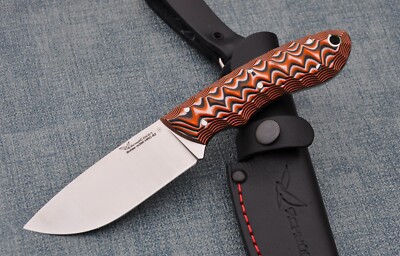 M390 Stahl  FullTang Outdoor JagdMesser  Yasniy Sokol Handarbeit HRC62 Сова