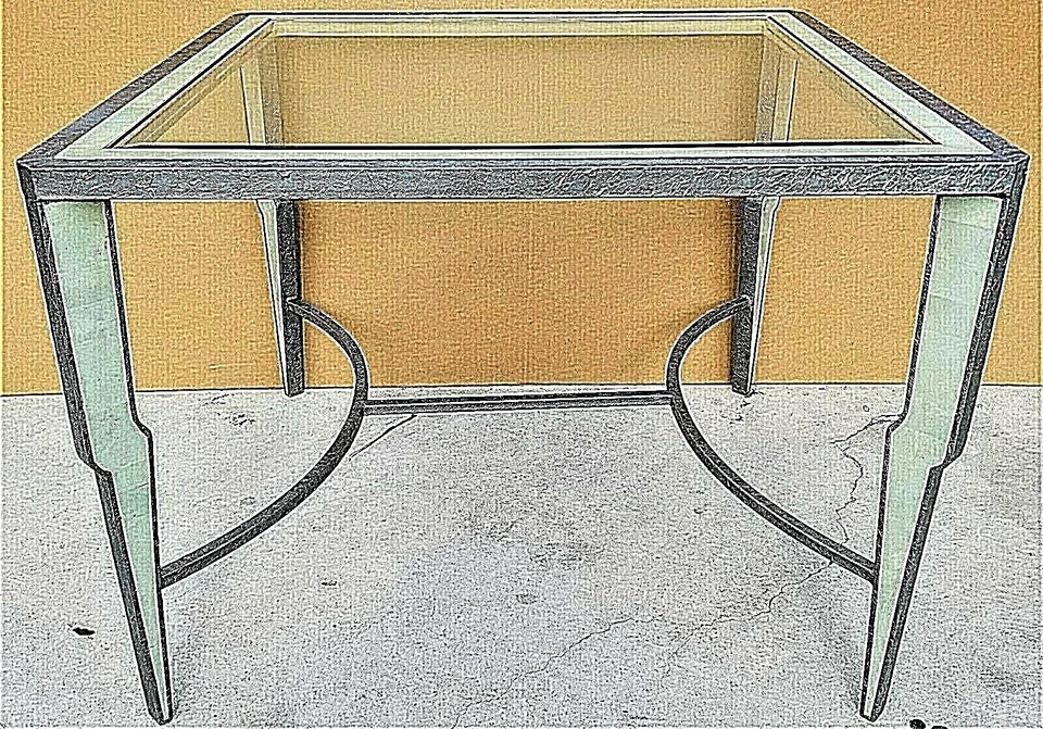 Mesa de comedor de mármol teselado Merle James Edelman de 1980 para CASA BIQUE Foto 2 de 4