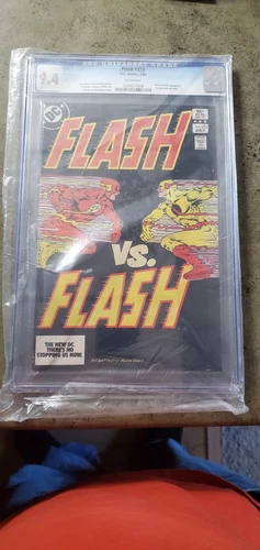 The Flash #323 (DC Comics July 1983) graded 9.4 white pages cgc