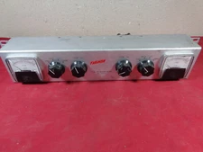 HARRIS RADIO REPEATER MASTR III FARINON DUAL RF POWER METER SD-10293 19" mount