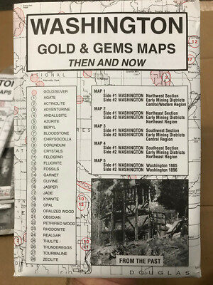 Washington Gold & Gems Maps Then and Now 