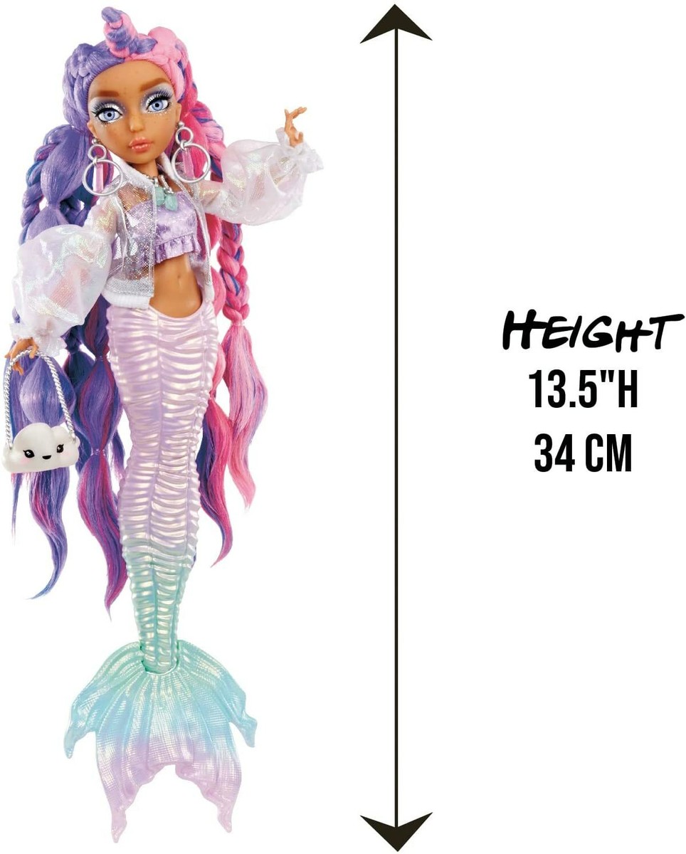 Mermaze Mermaidz Color Change Kishiko Mermaid Fashion Doll with