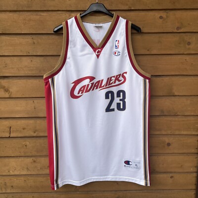 Vintage Lebron James #23 Cleveland Cavaliers Champion Jersey NBA